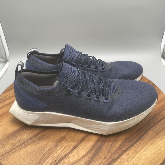 Allbirds Wool Flyer Mizzles Shoes Mens Size 12 Blue Running Comfort Walking Gym - Picture 1 of 8